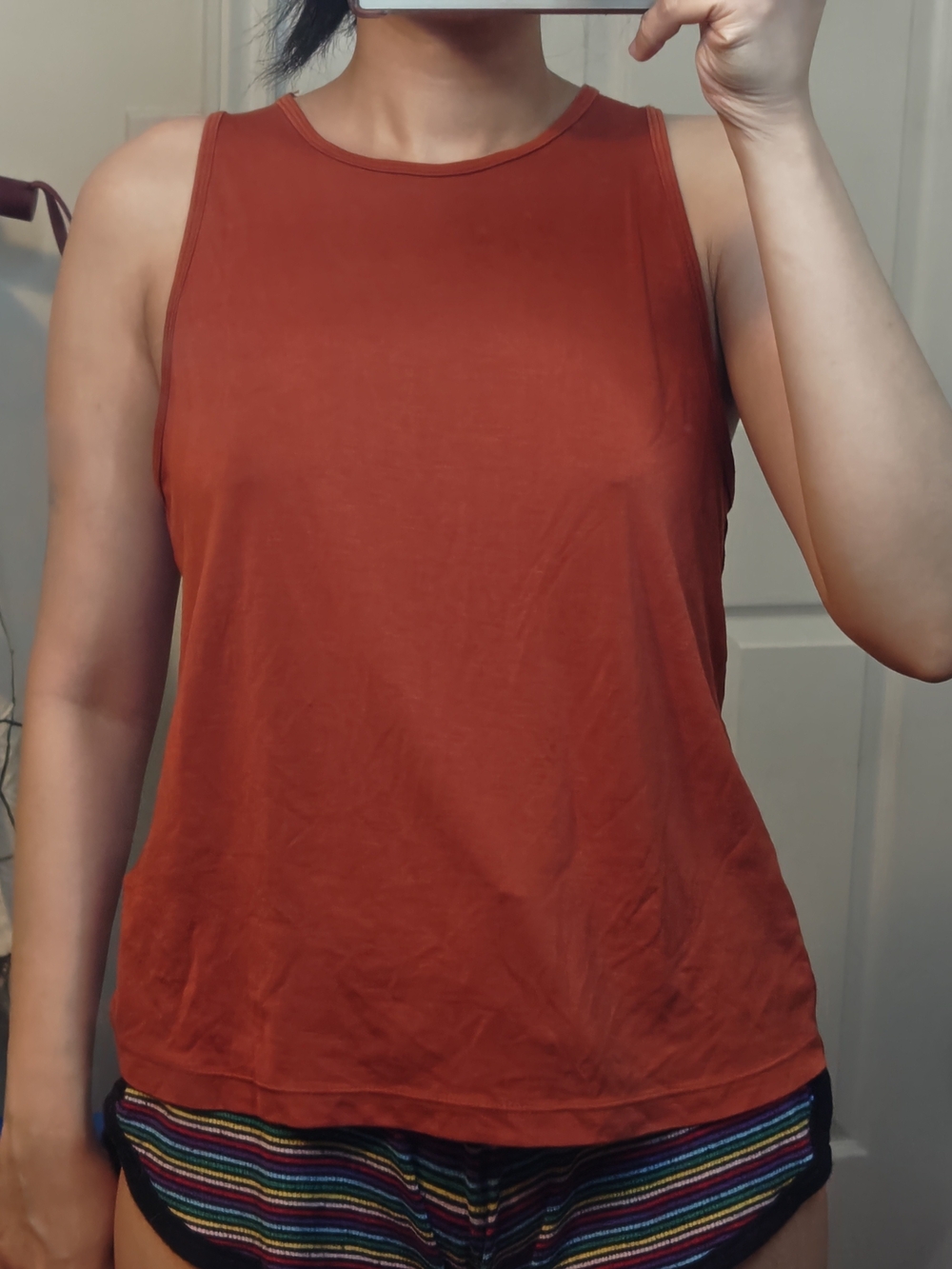 Frank & Oak Orange Sleeveless Tank Top Size XS - Picture 11 of 11